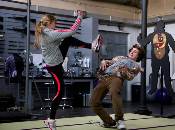 Chloe Moretz, Aaron Johnson, Kick-Ass 2 Chloe Moretz, Aaron Johnson, Kick-Ass 2